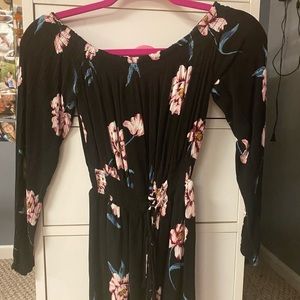 off the shoulder dress